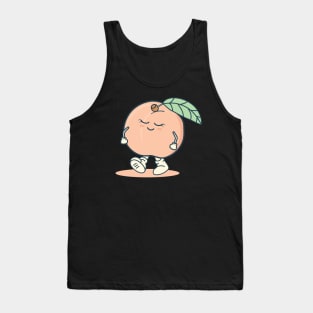 Cute Peach Character Kawaii Tank Top